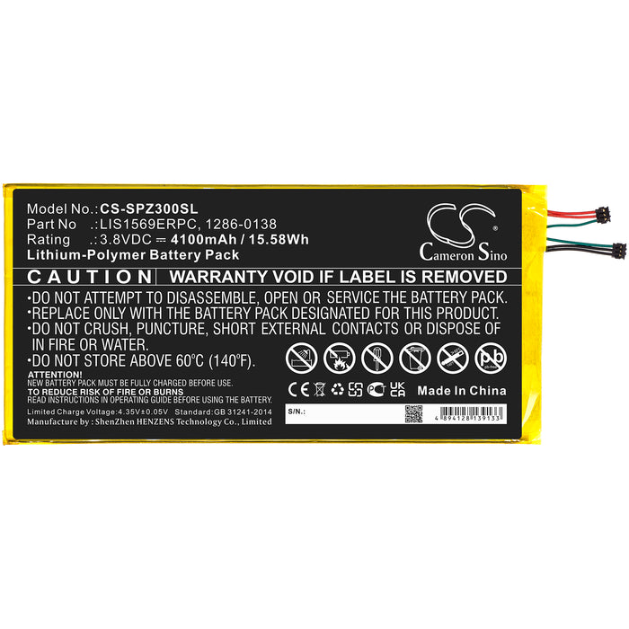 Sony XDR-P1DBP Tablet Replacement Battery-3