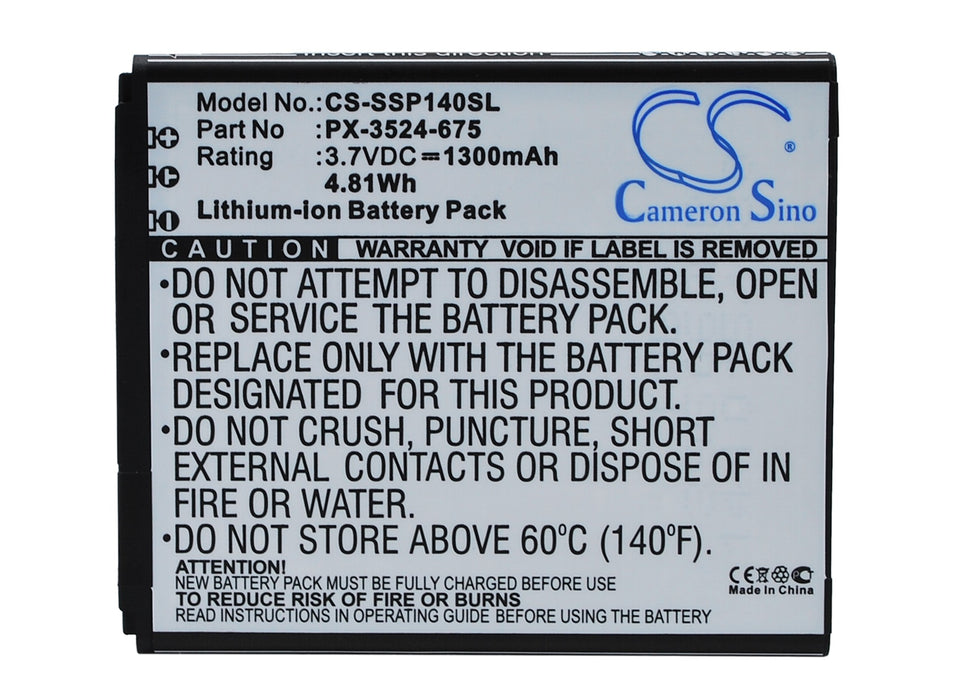 Simvalley SingleCore SP-140 Replacement Battery-main