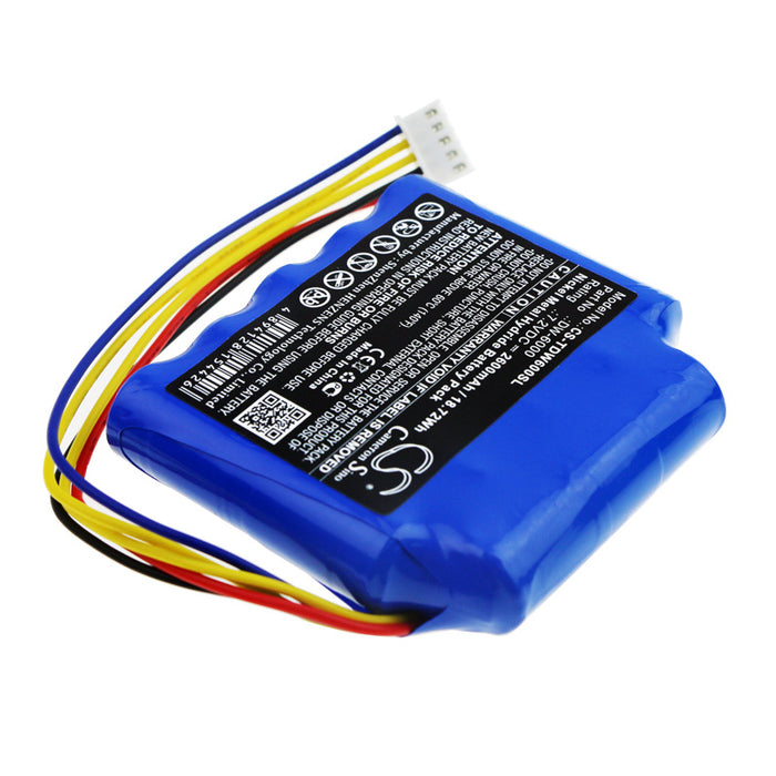 Tosight DW-6000 DWK-6000 Replacement Battery-2