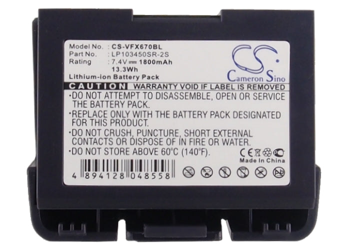 Verifone VX520 VX670 vx670 wireless credit card mac VX670 wireless terminal Payment Terminal Replacement Battery-6