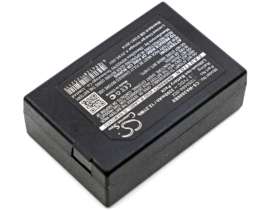 Psion 1050494 7525 7525C 7527 G1 G2 WA3006 3300mAh Replacement Battery-2