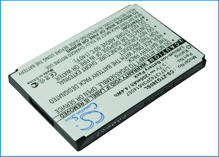 Telstra F165 F165i G380 J-G380 T165i Replacement Battery-main