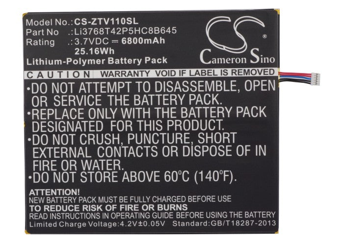 ZTE V11 V11A V7E Tablet Replacement Battery-5