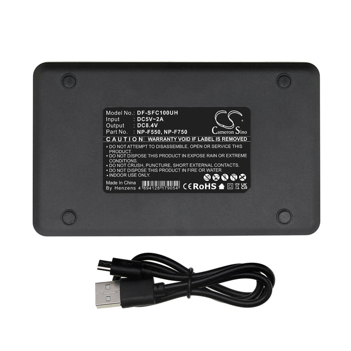 Feelworld Monitor Replacement Camera Battery Charger