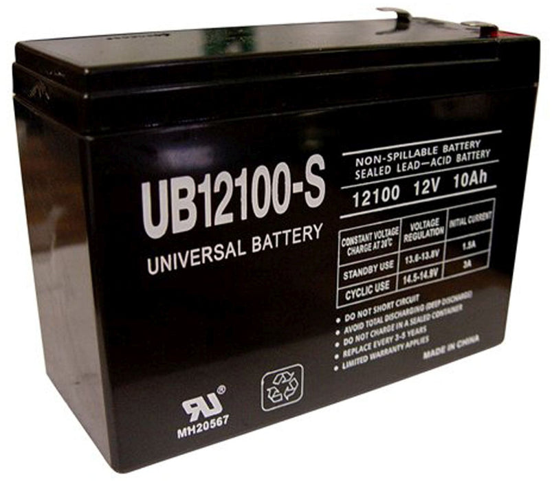 Currie Electric Pack BA_PK24-005 12V 10Ah Scooter Battery