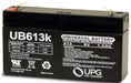 UPG 6V 1.3Ah Sealed Lead Acid - AGM - VRLA Battery - F1