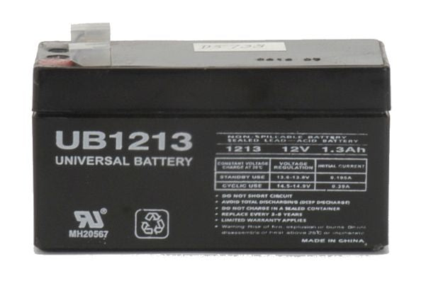 UPG 12V 1.3Ah Sealed Lead Acid - AGM - VRLA Battery - F1