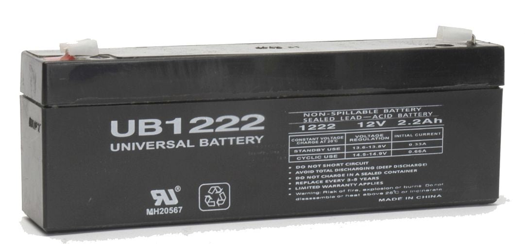 Portalac PE12V2 12V 2.2Ah Emergency Light Battery