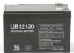UPG 12V 12Ah Sealed Lead Acid - AGM - VRLA Battery - F2