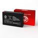 AJC Battery Compatible with APC SmartUPS SC450RM1U 6V 7Ah UPS Battery