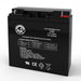 AJC Battery Compatible with APC SmartUPS 1500VA 12V 18Ah UPS Battery