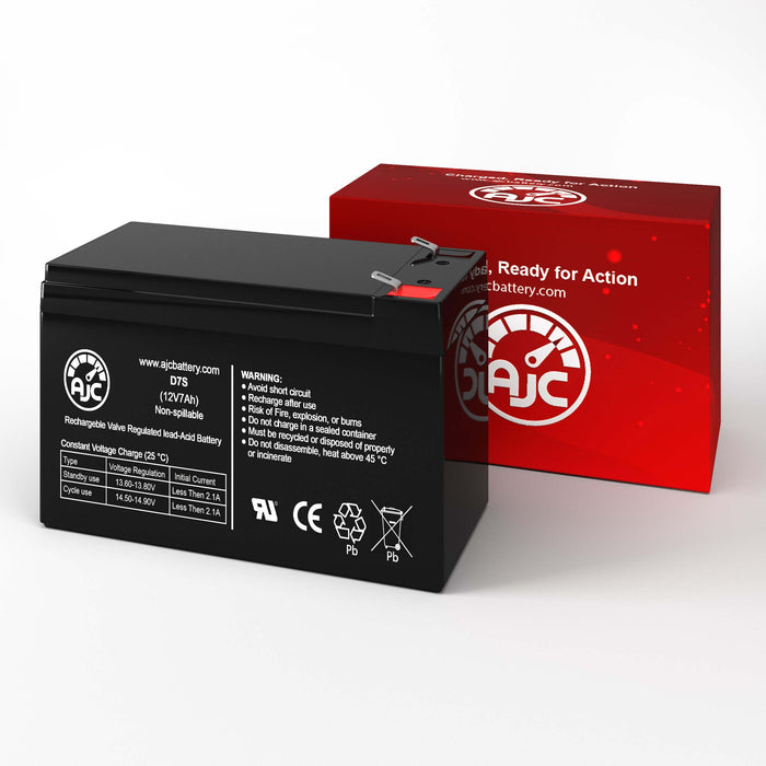 AJC Battery Compatible with CyberPower Smart App Sinewave PP1100SW 12V 7Ah UPS Battery