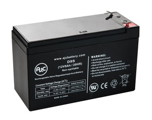 MIGHTY MAX BATTERY 12V 9Ah Battery Replaces Leoch DJW12-9.0 T2, DJW 12-9.0  T2 - 8 Pack MAX3930539 - The Home Depot