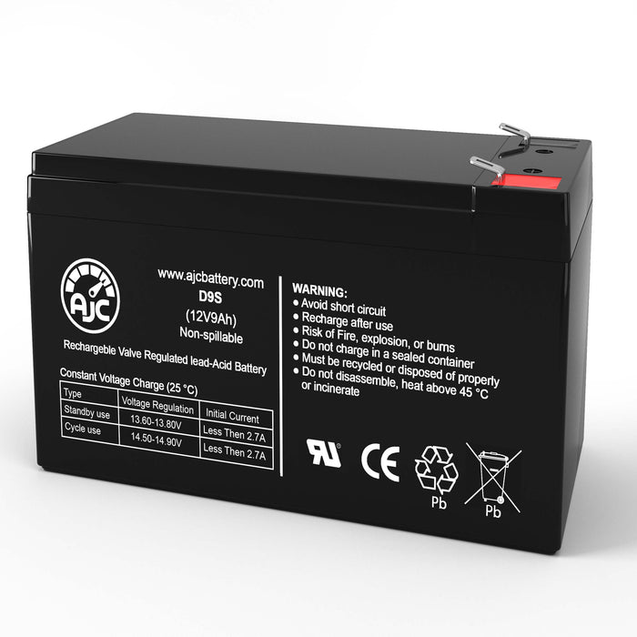 Powervar Sinergy III Series UPS 1000VA 900W ACDEF1000-11 12V 9Ah UPS Replacement Battery