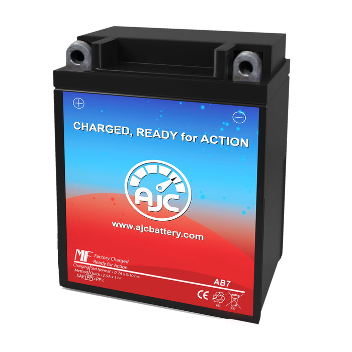 Suzuki GN125E 125CC Motorcycle Replacement Battery (1982-1996)