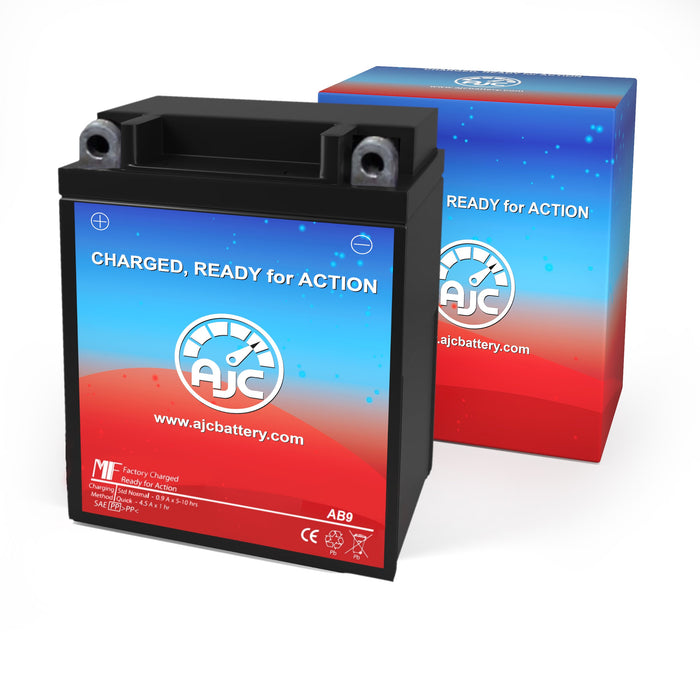 AJC Battery Compatible with Aprilia SR 50 R Replica SBK 50CC Scooter and Moped Battery (2013-2014)