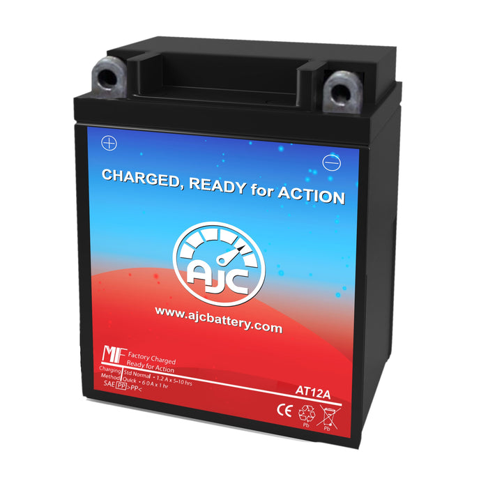 AJC Battery Compatible with Yamaha SR250 Exciter 250CC Motorcycle Battery (1980-1982)