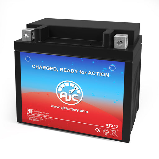 Honda ATC250ES Big Red 250CC ATV Replacement Battery (1985-1987)