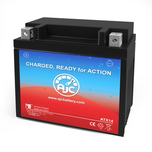 AJC Battery Compatible with BMW F800S 800CC Motorcycle Battery (2009-2010)