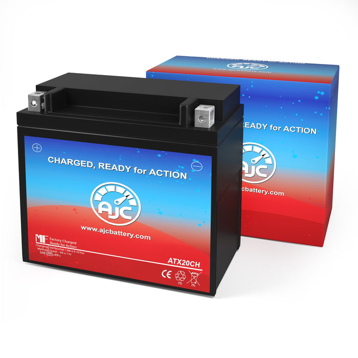 Power Sonic PTX20CH-BS Powersports Replacement Battery
