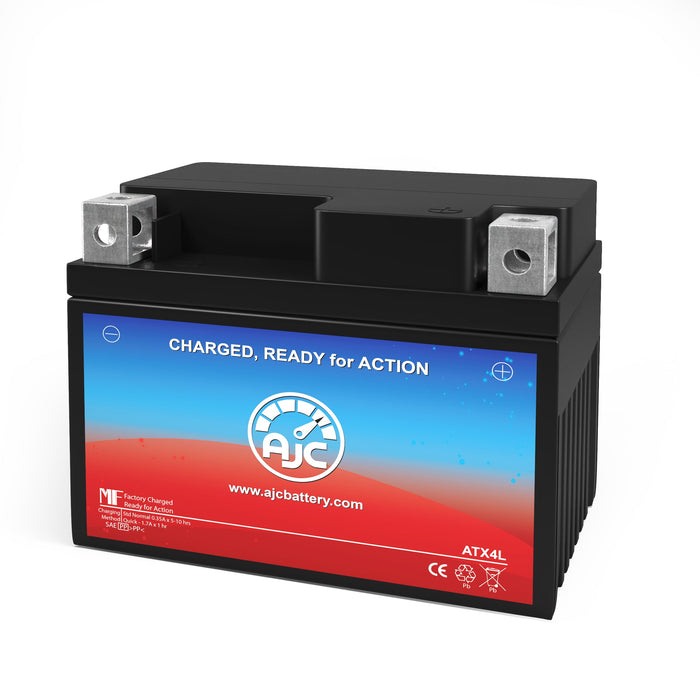 AJC Battery Compatible with PGO Mega 50CC Scooter and Moped Battery