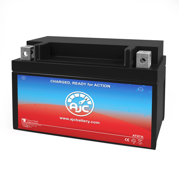 Baja Motorsports SC150 On Road 147 147CC Scooter and Moped Replacement Battery