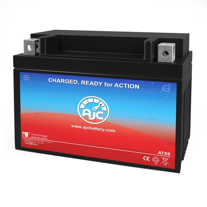 AJC Battery Compatible with Suzuki AN400 Burgman ABS 399CC Scooter and Moped Battery (2020)