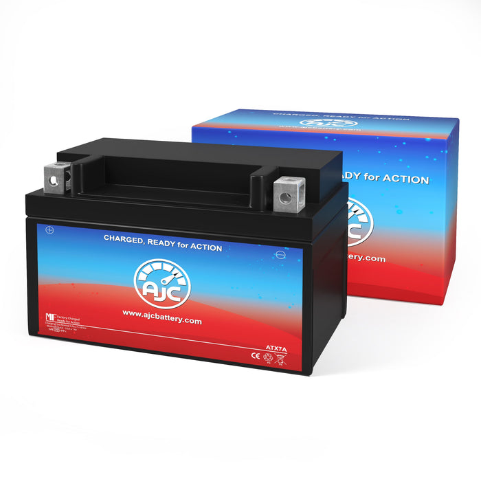 AJC 7A-BS Powersports Replacement Battery