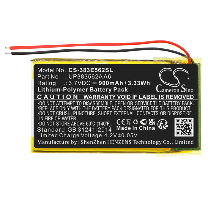 Palm Tungsten E 900mAh PDA Replacement Battery