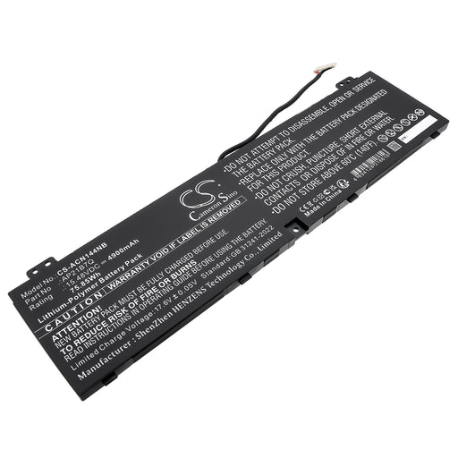 Acer Nitro 14 AN14-41 Nitro 14 AN14-41-R0CD Nitro 14 AN14-41-R0KZ Nitro 14 AN14-41-R28G Nitro 14 AN14-41-R29T  Laptop and Notebook Replacement Battery