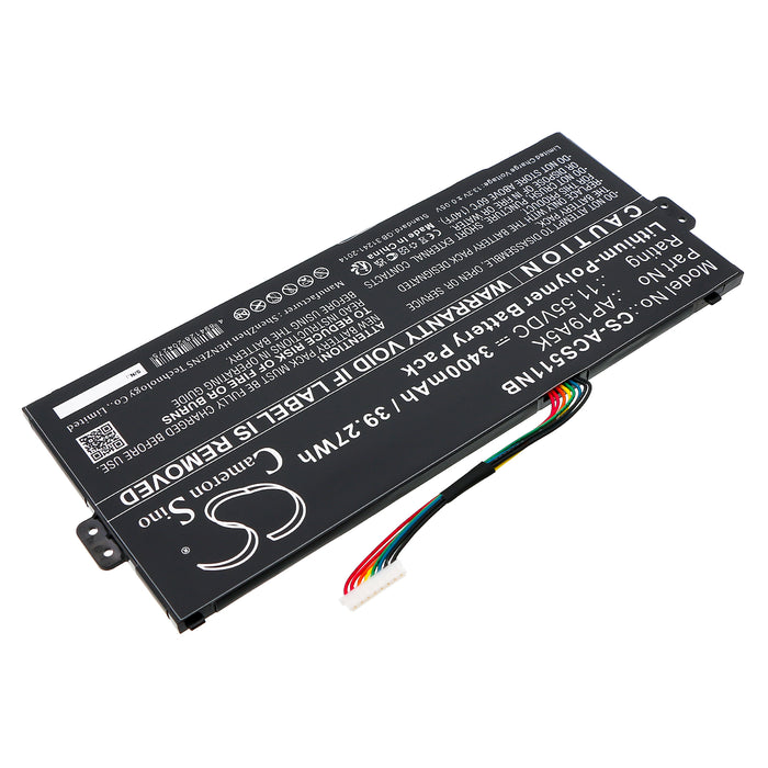 Acer Chromebook Spin 511 R752T-C3M5 Chromebook Spin 511 R752T-C6LD Chromebook Spin 511 R752T-C2YP Chromebook S Laptop and Notebook Replacement Battery