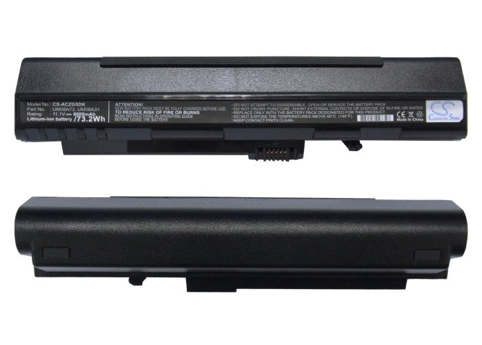 Acer Aspire One Aspire One A110-1295 Aspire One A110-1545 Aspire One A110-1691 Aspire One A110-1698 Aspire One Laptop and Notebook Replacement Battery