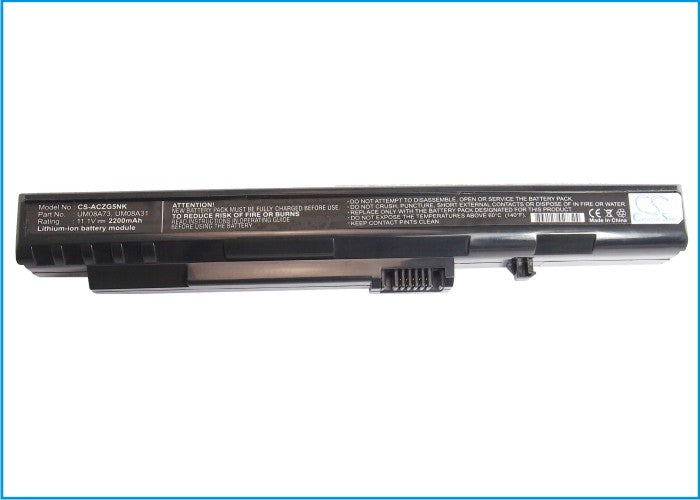 Gateway LT1000 LT1001 LT1001G LT1001J LT1004 LT1004U LT1005 LT-1005C LT1005U LT1008C Laptop and Notebook Replacement Battery
