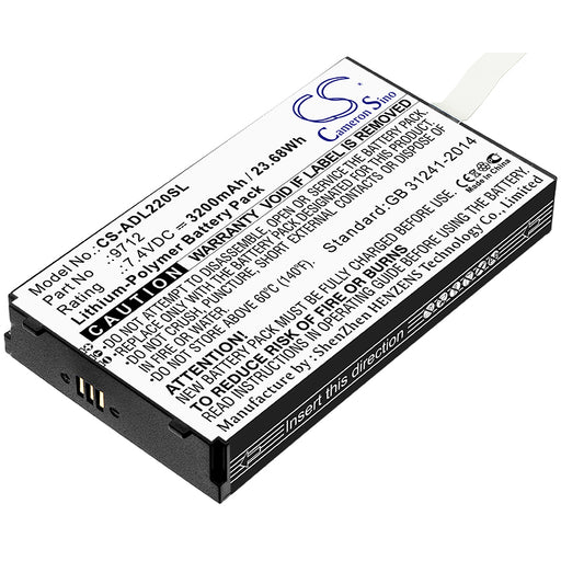 Additel 22XA Multifunction Calibrator ADT 220 Multifunction Loop Calibrator ADT 221A Multifunction Survey Multimeter and Equipment Replacement Battery