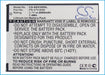 Advent 3500 GPS Replacement Battery