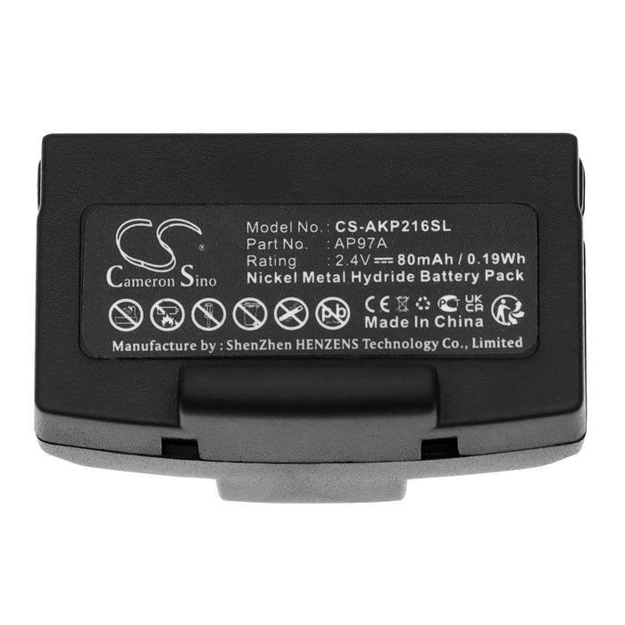 Humantechnik InfraLight DIR,InfraLight II,InfraLight II LR,LPU-1,RadioLight,RadioLight DIR,RadioLight LR Headphone Replacement Battery