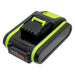 Worx WG154E,WG160E,WG160E.5,WG169E,WG169E.5,WG255E.5,WG259E,WG259E.5,WG329E,WG329E.5,WG545E.1,WG546E,WG549E,WG5 2000mAh Lawn Mower Replacement Battery