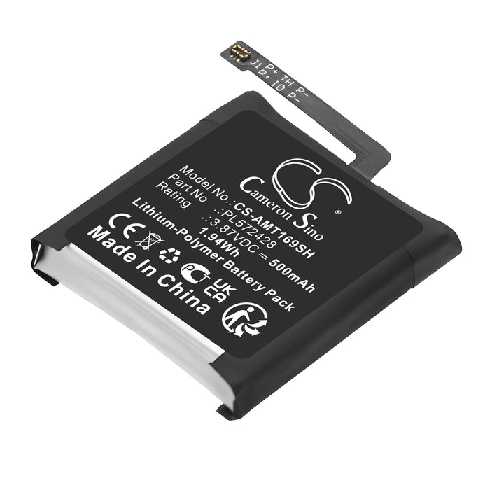 Amazfit A2169 A2170 T-Rex 2 Smart Watch Replacement Battery