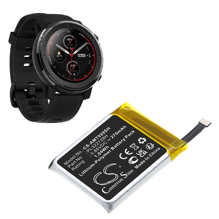 Amazfit A1929 Stratos 3 Smart Watch Replacement Battery