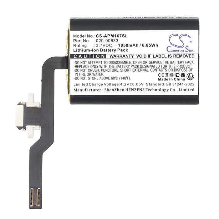 Apple A1657,A1672,Magic Mouse 2 Keyboard Replacement Battery