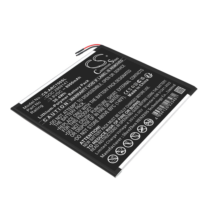 Archos 101B Oxygen,AC101BOX Tablet Replacement Battery