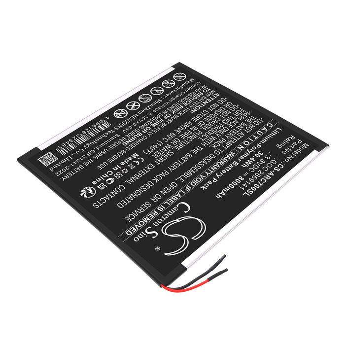 Archos 101B Oxygen,AC101BOX Tablet Replacement Battery