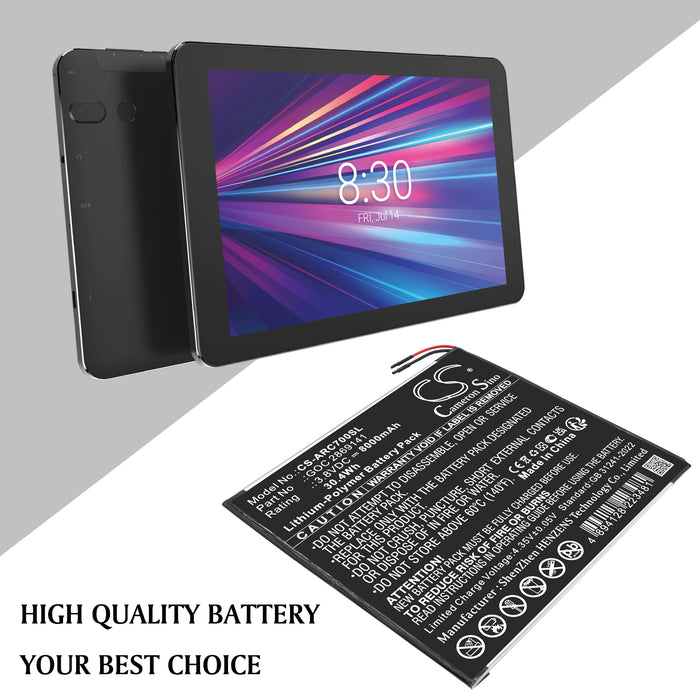Archos 101B Oxygen,AC101BOX Tablet Replacement Battery