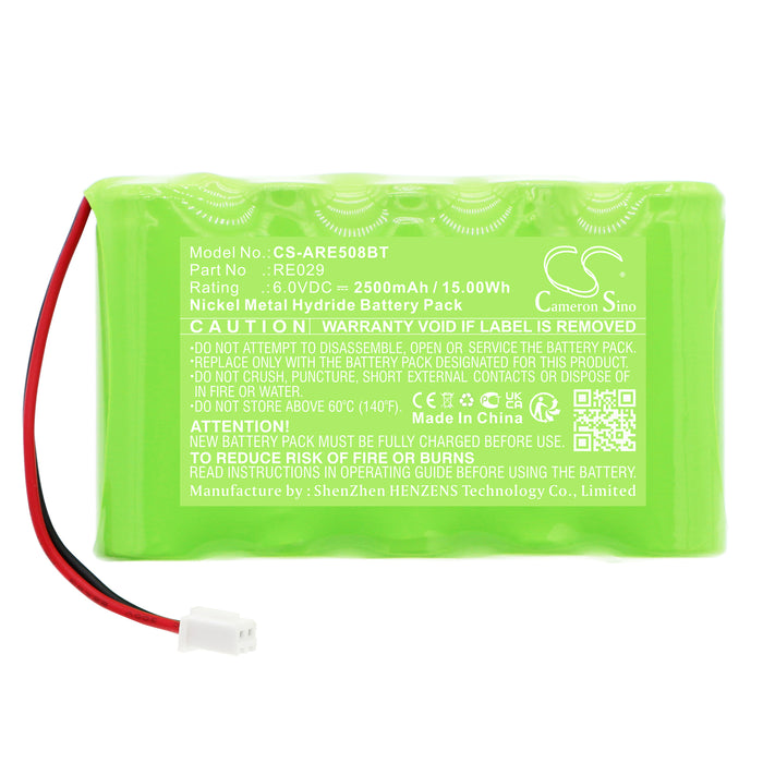 Alula Connect+ Control Panel, RE508X, RE524X, RE6100P Alarm Replacement Battery