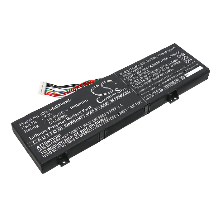 Gxnova M15X M15RX Laptop and Notebook Replacement Battery