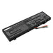 Gxnova M15X M15RX Laptop and Notebook Replacement Battery