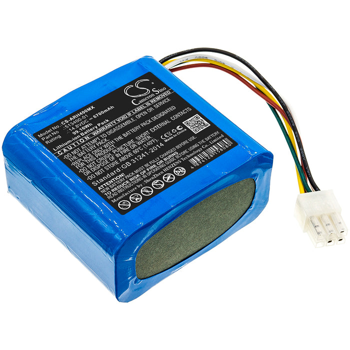 Arjo Huntleigh Air pump 6700mAh Medical Replacement Battery