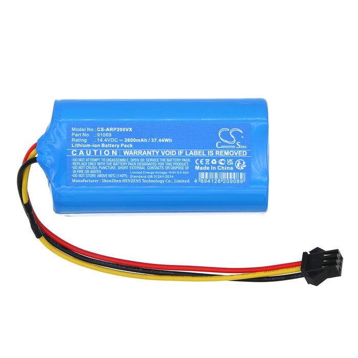 MyGenie ZX1000 Robotic Vacumm Cleaner Vacuum Replacement Battery