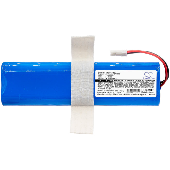 Pure Clean PUCRC90 Vacuum Replacement Battery