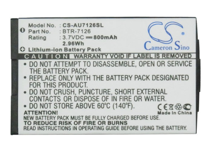 AudioVox CDM-7126 CDM-7176 CDM-8074 Mobile Phone Replacement Battery